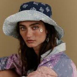 NWT:  Free People Bucket Bandana Hat